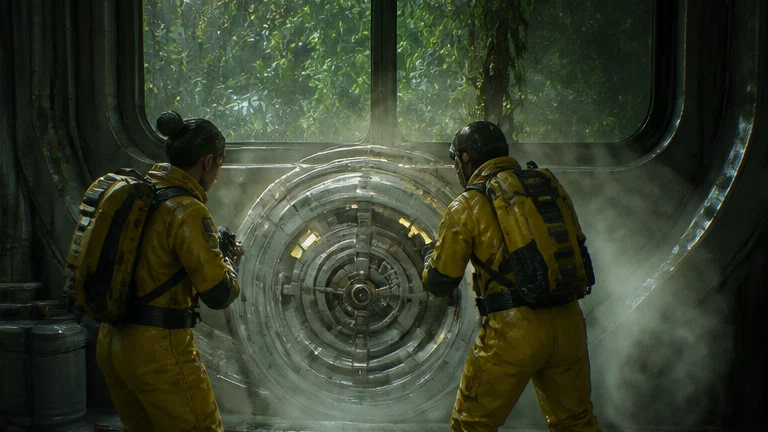 Blacksite Bloom: Contain an alien greenhouse while every shot changes how it grows. Scene 1.