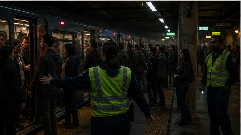 Night Shift Metro: Design transit through an impossible city and keep it moving until dawn. Scene 2.